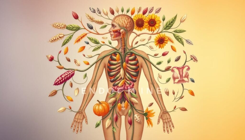 seed cycling endocrine system hormone balance