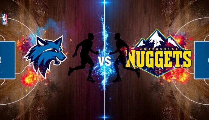 timberwolves vs denver nuggets match player stats