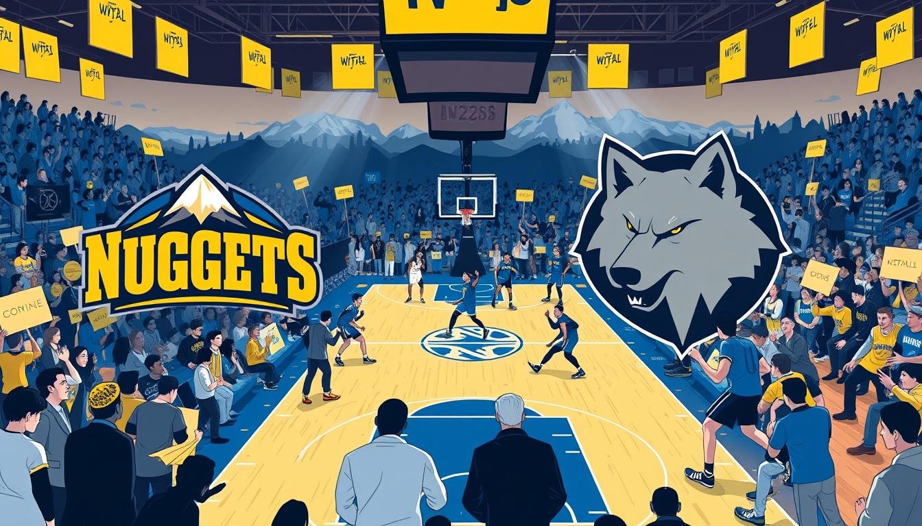 denver nuggets vs timberwolves match player stats