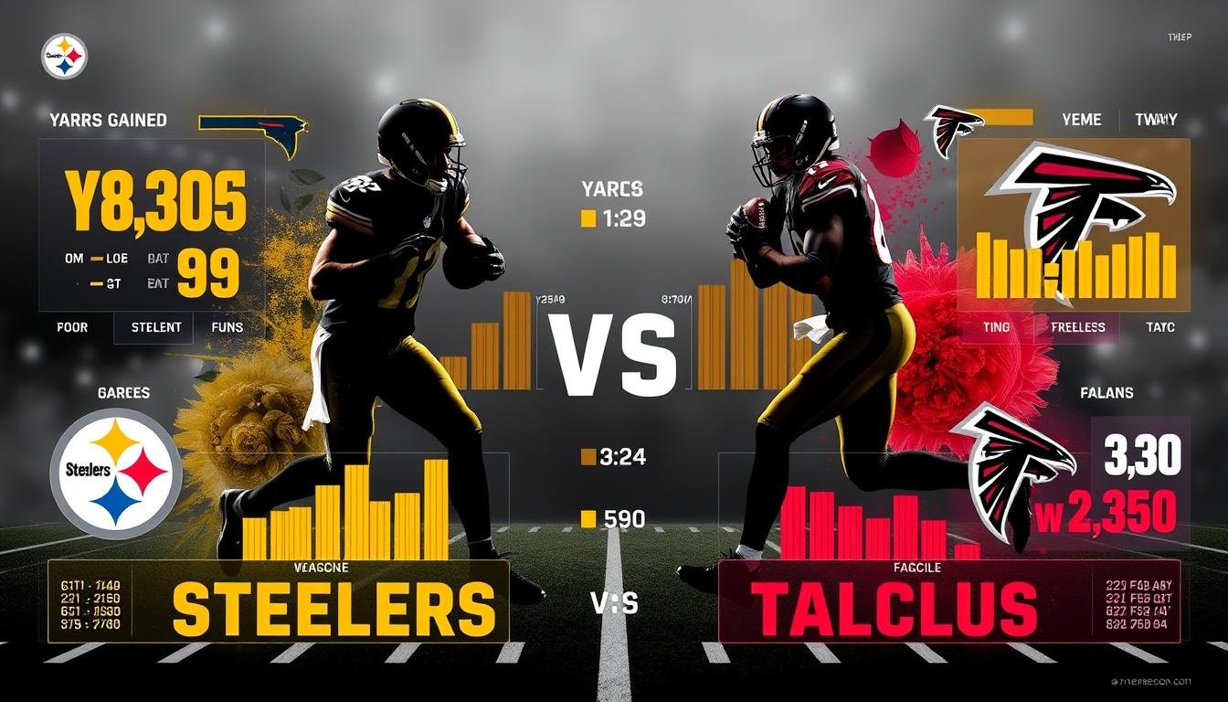 steelers vs atlanta falcons match player stats