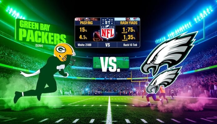 green bay packers vs philadelphia eagles match player stats