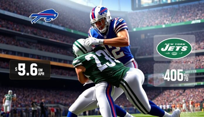 buffalo bills vs new york jets match player stats