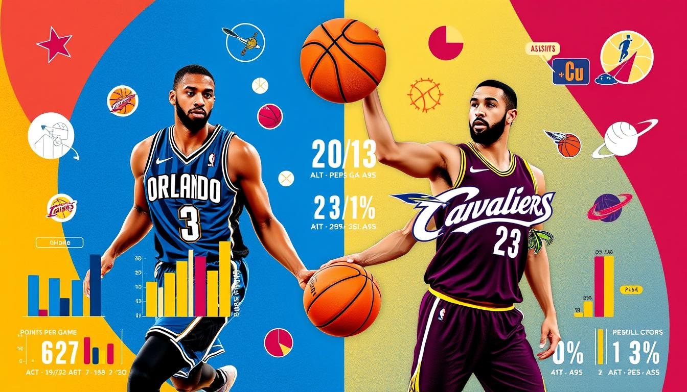 orlando magic vs cleveland cavaliers match player stats