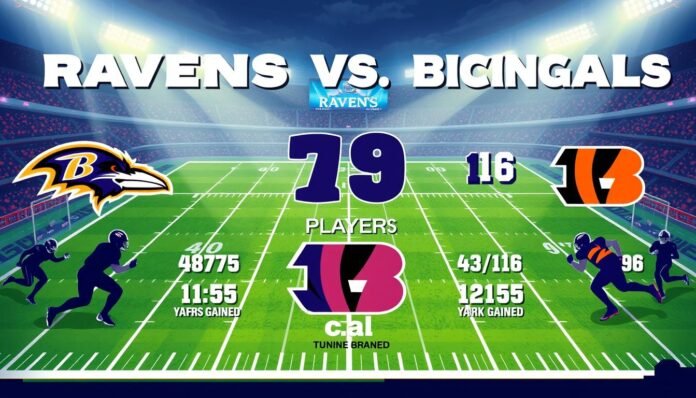 baltimore ravens vs bengals match player stats