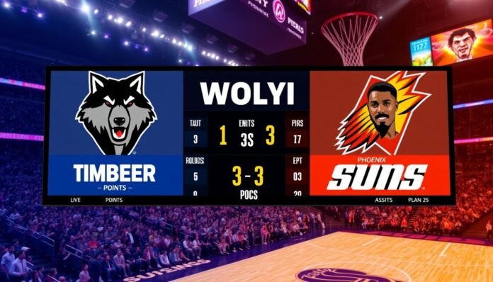 timberwolves vs phoenix suns match player stats