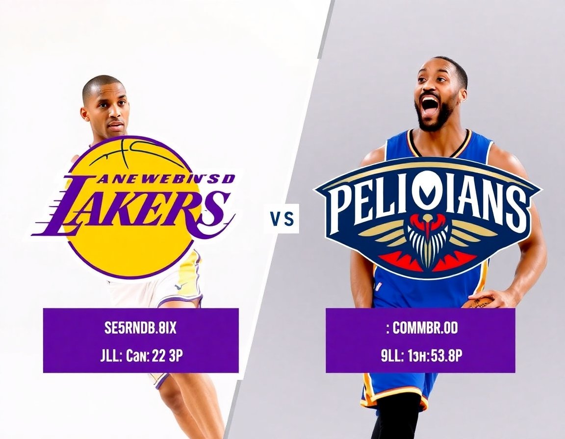 lakers vs new orleans pelicans match player stats